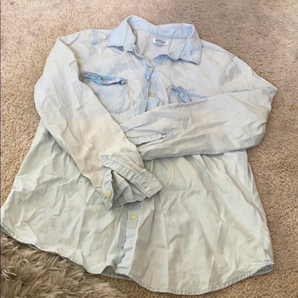 Denim Button Down